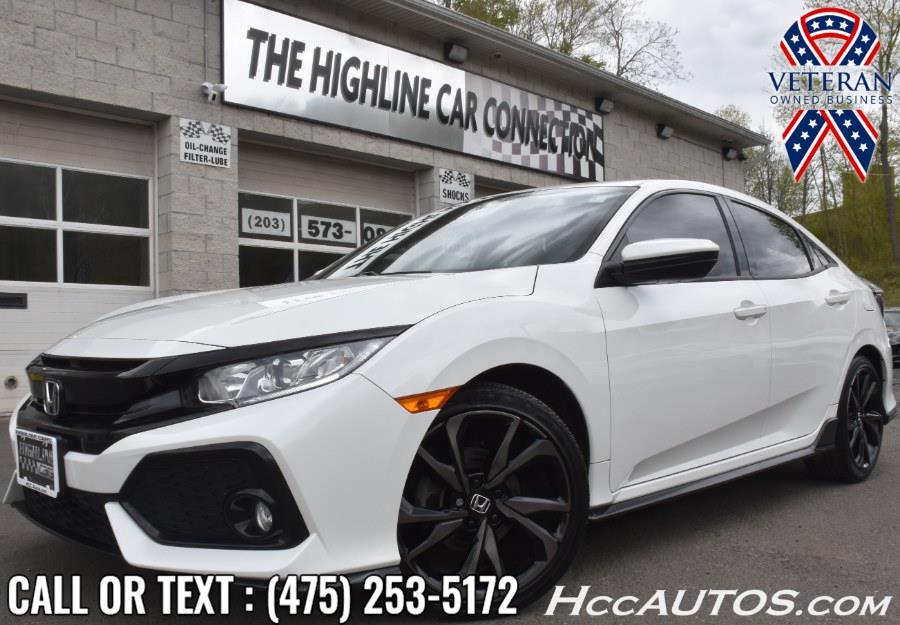 2018 Honda Civic Hatchback Sport Manual, available for sale in Waterbury, Connecticut | Highline Car Connection. Waterbury, Connecticut