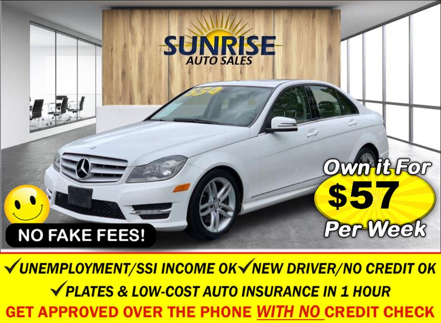 2013 Mercedes-Benz C-Class 4dr Sdn C300 Luxury 4MATIC, available for sale in Rosedale, New York | Sunrise Auto Sales. Rosedale, New York
