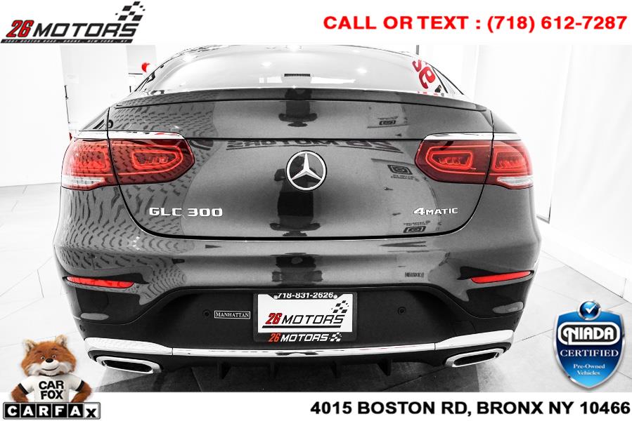 Used Mercedes-Benz GLC GLC 300 4MATIC Coupe 2020 | 26 Motors Corp. Bronx, New York Used Mercedes-Benz GLC GLC 300 4MATIC Coupe 2020 | 26 Motors Corp. Bronx, New York