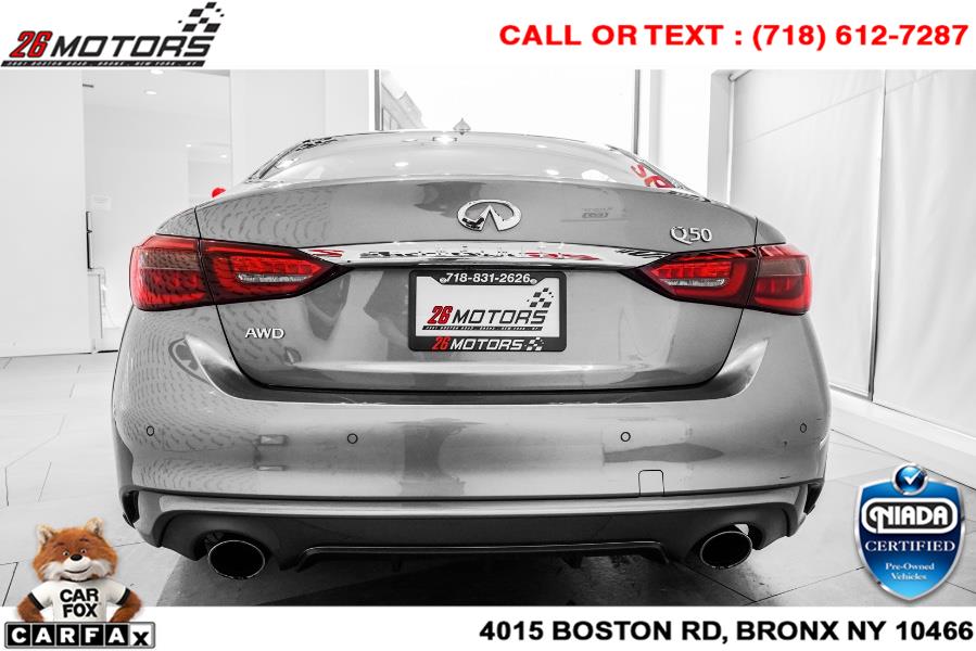 Used INFINITI Q50 3.0t LUXE AWD 2018 | 26 Motors Corp. Bronx, New York Used INFINITI Q50 3.0t LUXE AWD 2018 | 26 Motors Corp. Bronx, New York