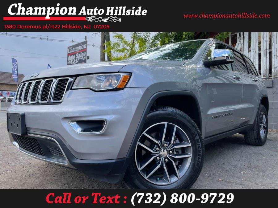 2018 Jeep Grand Cherokee Limited 4x4, available for sale in Hillside, New Jersey | Champion Auto Sales. Hillside, New Jersey 2018 Jeep Grand Cherokee Limited 4x4, available for sale in Hillside, New Jersey | Champion Auto Sales. Hillside, New Jersey