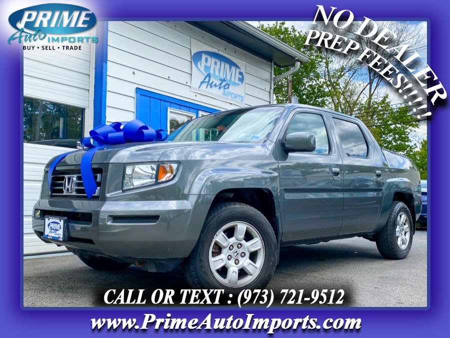 2007 Honda Ridgeline 4WD Crew Cab RTL w/Leather, available for sale in Bloomingdale, New Jersey | Prime Auto Imports. Bloomingdale, New Jersey