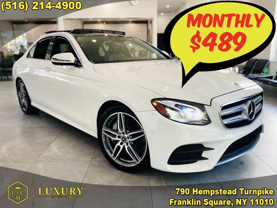 Used Mercedes-Benz E-Class E 300 4MATIC Sedan 2018 | Luxury Motor Club. Franklin Square, New York Used Mercedes-Benz E-Class E 300 4MATIC Sedan 2018 | Luxury Motor Club. Franklin Square, New York