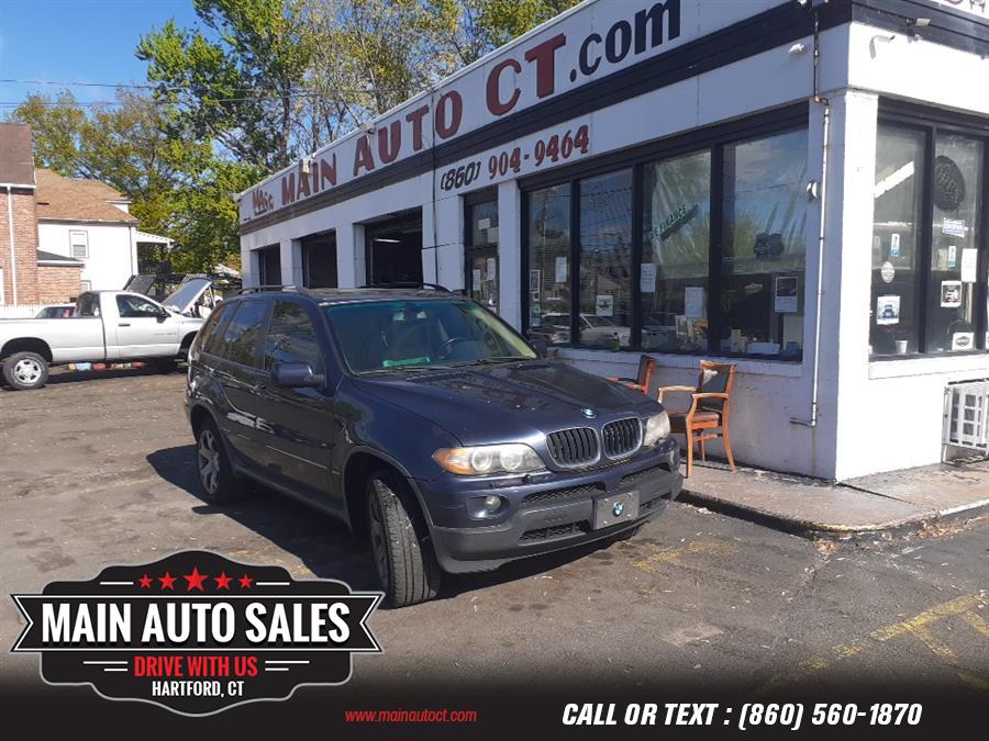 Used BMW X5 X5 4dr AWD 3.0i 2005 | Main Auto Sales LLC. Hartford, Connecticut Used BMW X5 X5 4dr AWD 3.0i 2005 | Main Auto Sales LLC. Hartford, Connecticut
