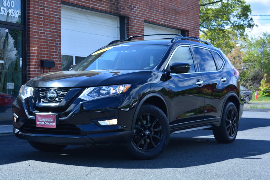 2018 Nissan Rogue AWD SV, available for sale in ENFIELD, Connecticut | Longmeadow Motor Cars. ENFIELD, Connecticut