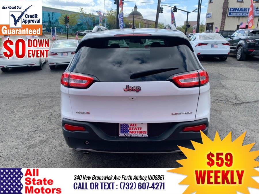 2014 Jeep Cherokee 4WD 4dr Limited, available for sale in Perth Amboy, New Jersey | All State Motor Inc. Perth Amboy, New Jersey 2014 Jeep Cherokee 4WD 4dr Limited, available for sale in Perth Amboy, New Jersey | All State Motor Inc. Perth Amboy, New Jersey