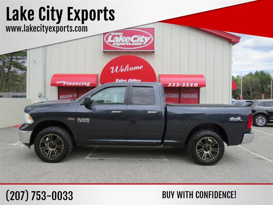 Used Ram Ram Pickup 1500 SLT 4x4 4dr Quad Cab 6.3 ft. SB Pickup 2016 | Lake City Exports Inc. Auburn, Maine Used Ram Ram Pickup 1500 SLT 4x4 4dr Quad Cab 6.3 ft. SB Pickup 2016 | Lake City Exports Inc. Auburn, Maine