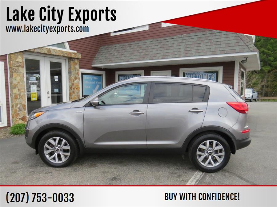 Used Kia Sportage LX AWD 4dr SUV 2015 | Lake City Exports Inc. Auburn, Maine Used Kia Sportage LX AWD 4dr SUV 2015 | Lake City Exports Inc. Auburn, Maine
