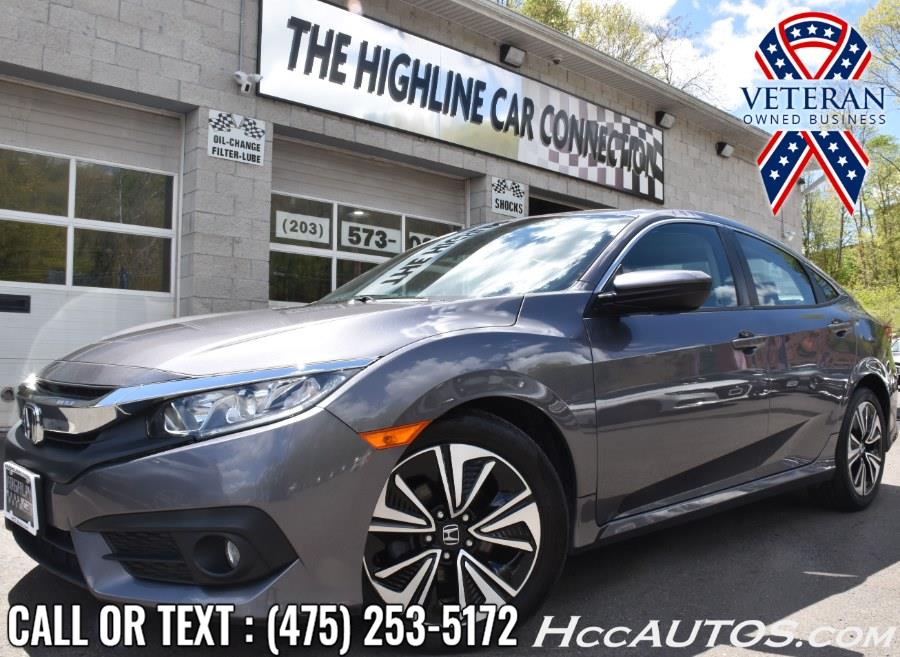 2017 Honda Civic Sedan EX-T CVT, available for sale in Waterbury, Connecticut | Highline Car Connection. Waterbury, Connecticut