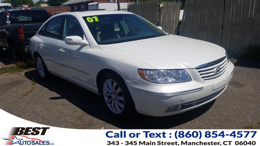2007 Hyundai Azera 4dr Sdn Limited *Ltd Avail*, available for sale in Manchester, Connecticut | Best Auto Sales LLC. Manchester, Connecticut 2007 Hyundai Azera 4dr Sdn Limited *Ltd Avail*, available for sale in Manchester, Connecticut | Best Auto Sales LLC. Manchester, Connecticut