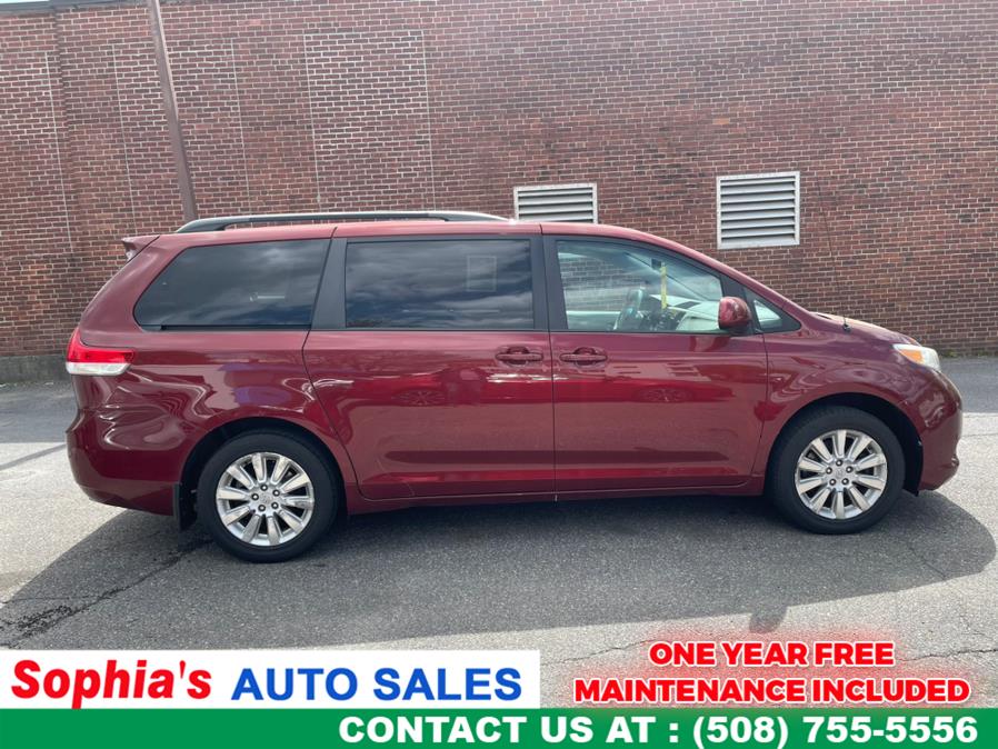 2011 Toyota Sienna 5dr 7-Pass Van V6 XLE AWD, available for sale in Worcester, Massachusetts | Sophia's Auto Sales Inc. Worcester, Massachusetts