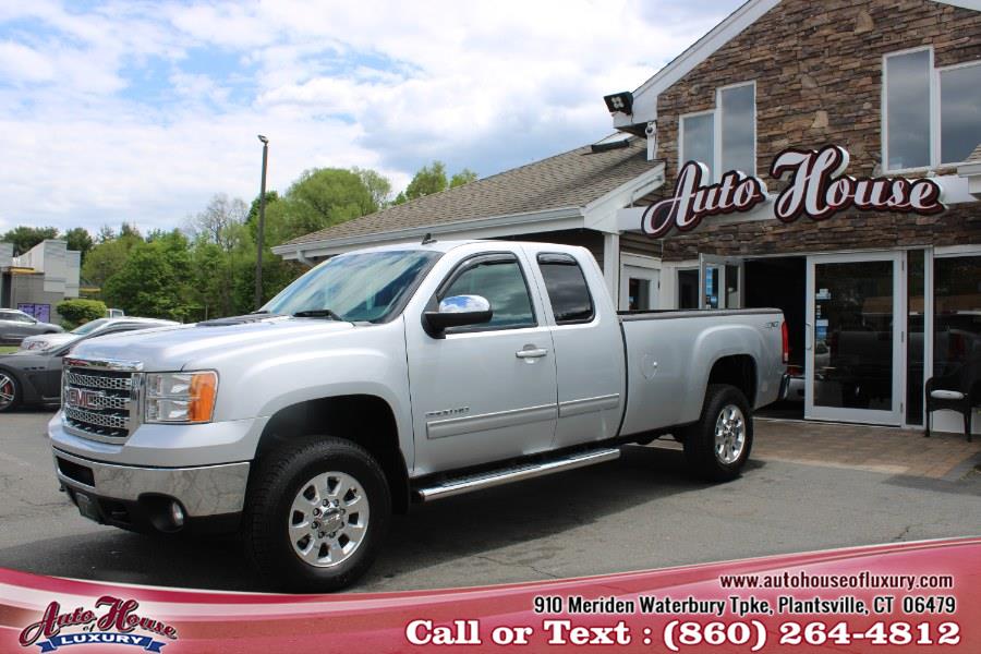 2013 GMC Sierra 2500HD 4WD Ext Cab 158.2" SLT, available for sale in Plantsville, Connecticut | Auto House of Luxury. Plantsville, Connecticut