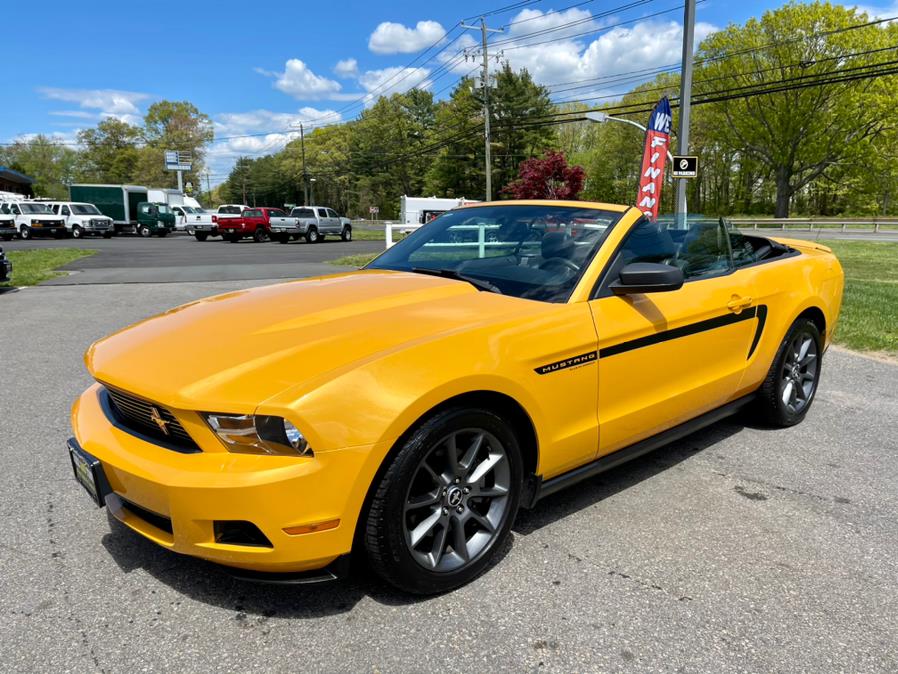 2012 Ford Mustang 2dr Conv V6 Premium, available for sale in South Windsor, Connecticut | Mike And Tony Auto Sales, Inc. South Windsor, Connecticut