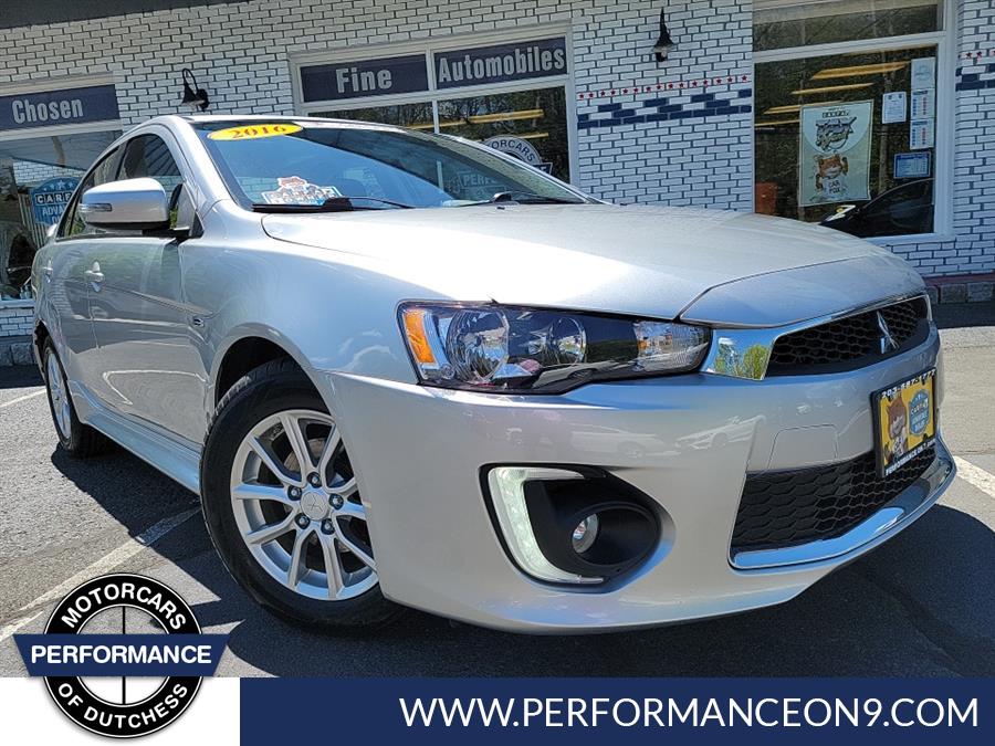 2016 Mitsubishi Lancer 4dr Sdn CVT ES FWD, available for sale in Wappingers Falls, New York | Performance Motor Cars. Wappingers Falls, New York