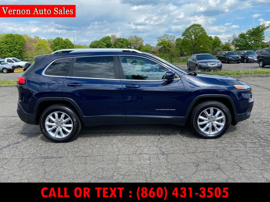 2014 Jeep Cherokee 4WD 4dr Limited, available for sale in Manchester, Connecticut | Vernon Auto Sale & Service. Manchester, Connecticut 2014 Jeep Cherokee 4WD 4dr Limited, available for sale in Manchester, Connecticut | Vernon Auto Sale & Service. Manchester, Connecticut