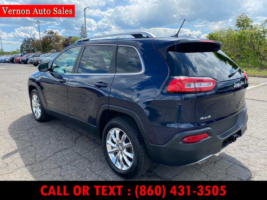 2014 Jeep Cherokee 4WD 4dr Limited, available for sale in Manchester, Connecticut | Vernon Auto Sale & Service. Manchester, Connecticut 2014 Jeep Cherokee 4WD 4dr Limited, available for sale in Manchester, Connecticut | Vernon Auto Sale & Service. Manchester, Connecticut