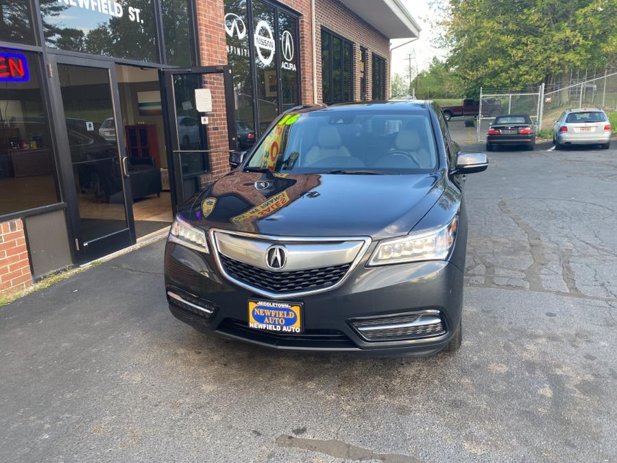 2016 Acura MDX SH-AWD 4dr w/Tech, available for sale in Middletown, Connecticut | Newfield Auto Sales. Middletown, Connecticut
