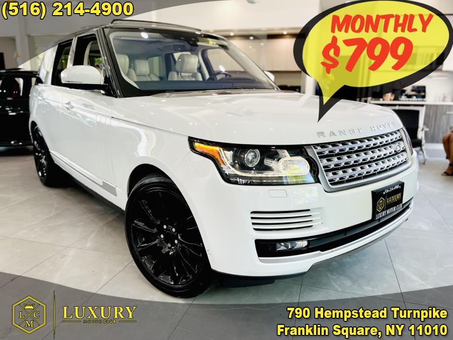 2017 Land Rover Range Rover V8 Supercharged SWB, available for sale in Franklin Square, New York | Luxury Motor Club. Franklin Square, New York