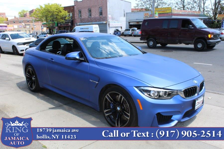 2018 BMW M4 Convertible, available for sale in Hollis, New York | King of Jamaica Auto Inc. Hollis, New York 2018 BMW M4 Convertible, available for sale in Hollis, New York | King of Jamaica Auto Inc. Hollis, New York
