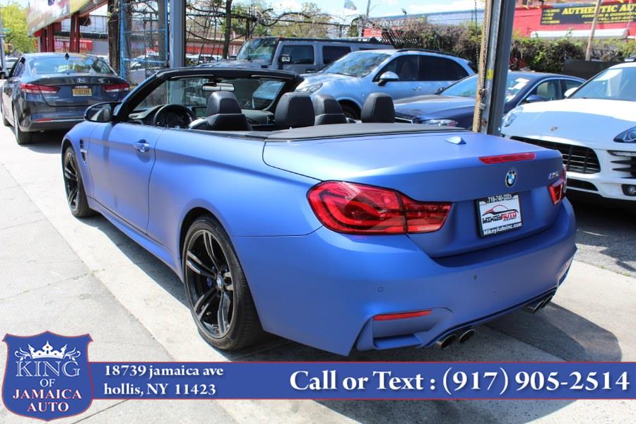 2018 BMW M4 Convertible, available for sale in Hollis, New York | King of Jamaica Auto Inc. Hollis, New York 2018 BMW M4 Convertible, available for sale in Hollis, New York | King of Jamaica Auto Inc. Hollis, New York