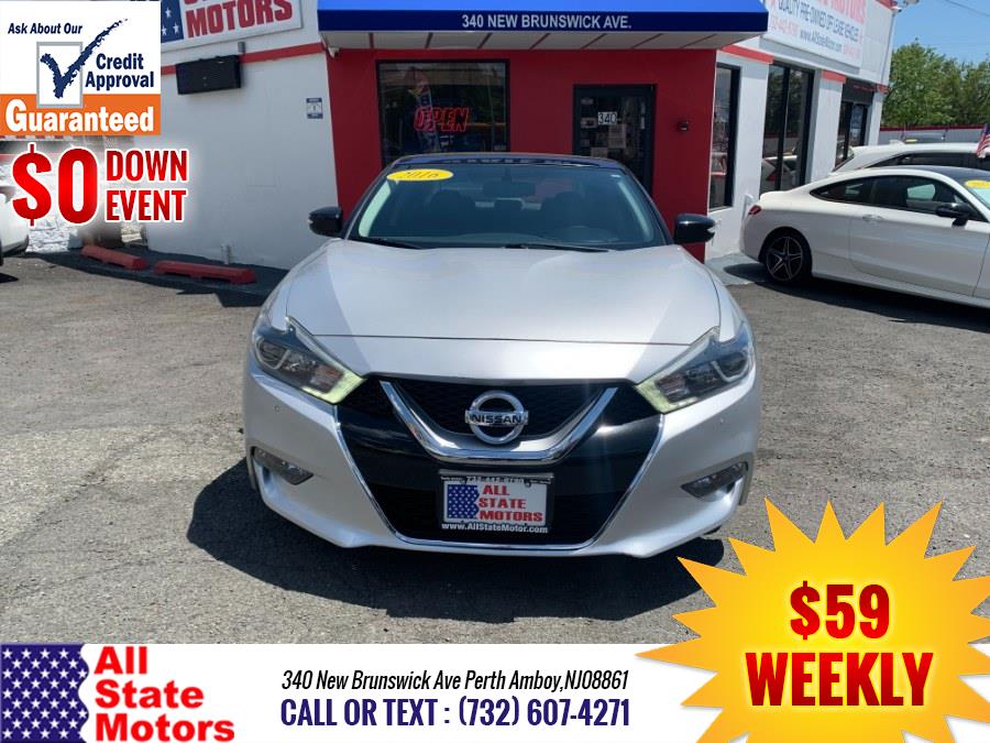 2016 Nissan Maxima 4dr Sdn 3.5 SL, available for sale in Perth Amboy, New Jersey | All State Motor Inc. Perth Amboy, New Jersey 2016 Nissan Maxima 4dr Sdn 3.5 SL, available for sale in Perth Amboy, New Jersey | All State Motor Inc. Perth Amboy, New Jersey
