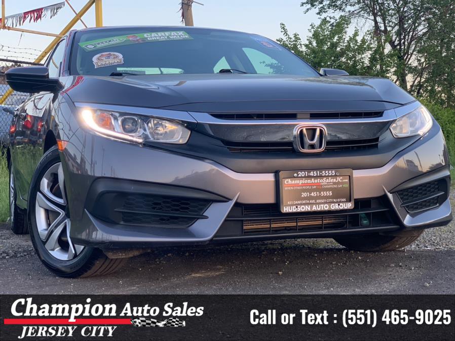 Used Honda Civic Sedan LX CVT 2018 | Champion Auto Sales of JC. Jersey City, New Jersey Used Honda Civic Sedan LX CVT 2018 | Champion Auto Sales of JC. Jersey City, New Jersey