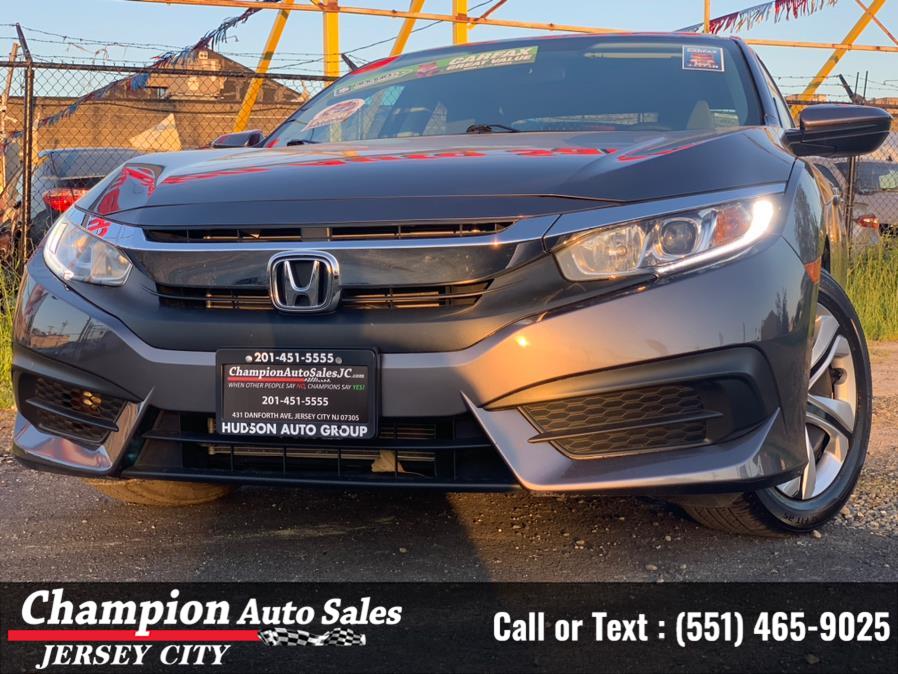 Used Honda Civic Sedan LX CVT 2018 | Champion Auto Sales of JC. Jersey City, New Jersey Used Honda Civic Sedan LX CVT 2018 | Champion Auto Sales of JC. Jersey City, New Jersey