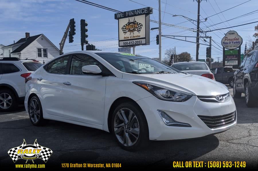 2014 Hyundai Elantra 4dr Sdn Auto SE (Alabama Plant), available for sale in Worcester, Massachusetts | Rally Motor Sports. Worcester, Massachusetts
