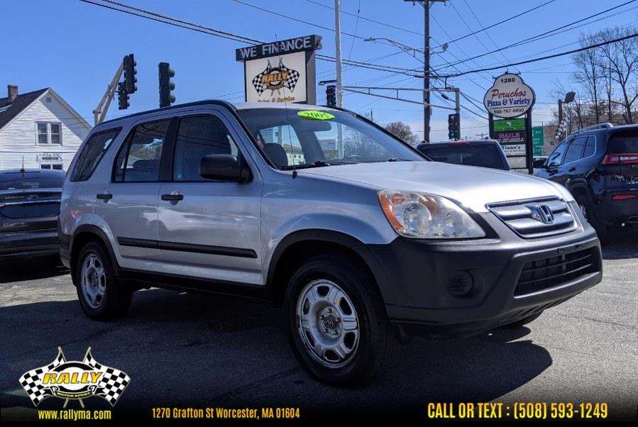 2005 Honda CR-V 4WD LX AT, available for sale in Worcester, Massachusetts | Rally Motor Sports. Worcester, Massachusetts 2005 Honda CR-V 4WD LX AT, available for sale in Worcester, Massachusetts | Rally Motor Sports. Worcester, Massachusetts