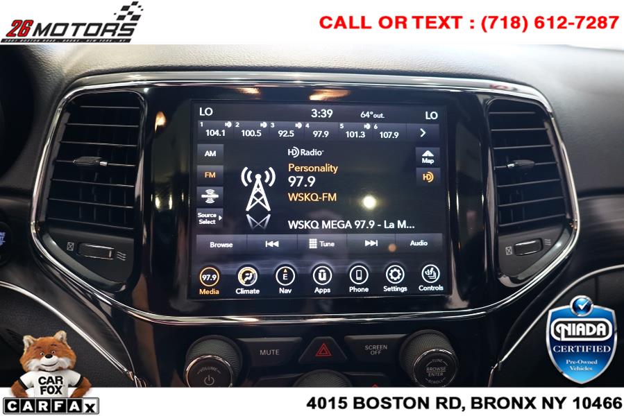 Used Jeep Grand Cherokee Limited 4x4 2020 | 26 Motors Corp. Bronx, New York Used Jeep Grand Cherokee Limited 4x4 2020 | 26 Motors Corp. Bronx, New York