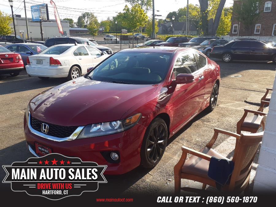 Used Honda Accord Coupe 2dr I4 CVT EX 2014 | Main Auto Sales LLC. Hartford, Connecticut Used Honda Accord Coupe 2dr I4 CVT EX 2014 | Main Auto Sales LLC. Hartford, Connecticut