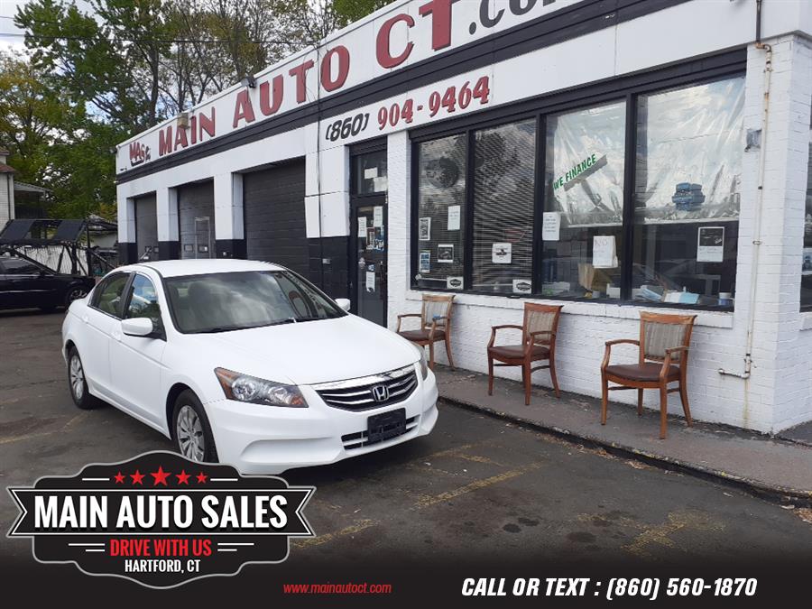 Used Honda Accord Sdn 4dr I4 Auto LX 2011 | Main Auto Sales LLC. Hartford, Connecticut Used Honda Accord Sdn 4dr I4 Auto LX 2011 | Main Auto Sales LLC. Hartford, Connecticut
