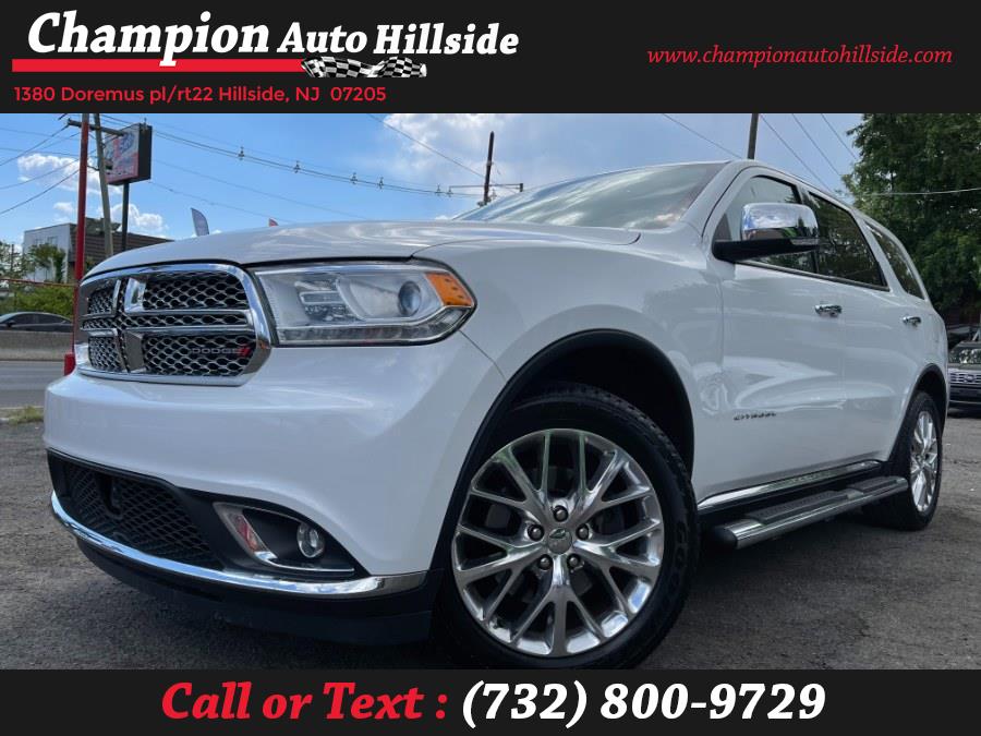2015 Dodge Durango AWD 4dr Citadel, available for sale in Hillside, New Jersey | Champion Auto Sales. Hillside, New Jersey 2015 Dodge Durango AWD 4dr Citadel, available for sale in Hillside, New Jersey | Champion Auto Sales. Hillside, New Jersey