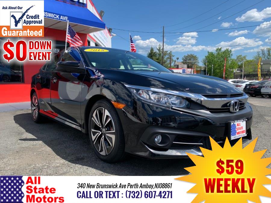 2018 Honda Civic Sedan EX-L CVT, available for sale in Perth Amboy, New Jersey | All State Motor Inc. Perth Amboy, New Jersey 2018 Honda Civic Sedan EX-L CVT, available for sale in Perth Amboy, New Jersey | All State Motor Inc. Perth Amboy, New Jersey
