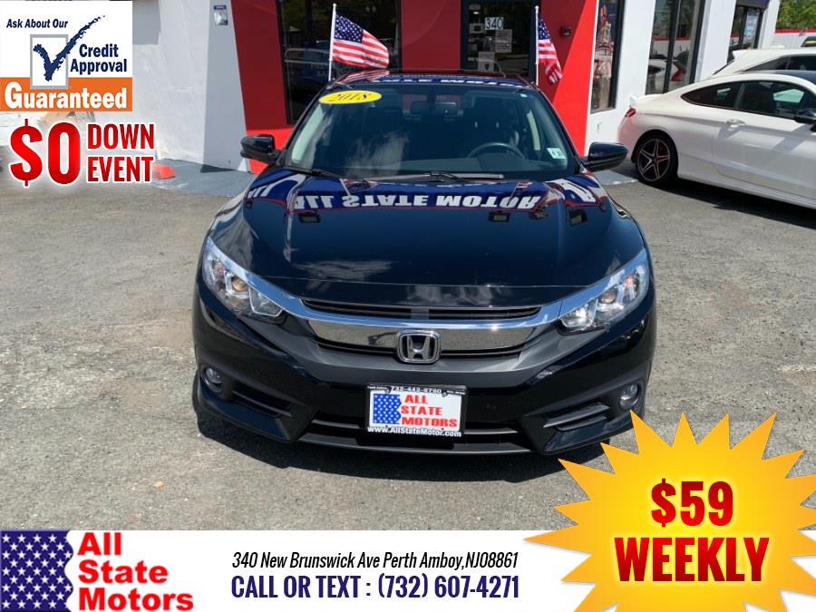 2018 Honda Civic Sedan EX-L CVT, available for sale in Perth Amboy, New Jersey | All State Motor Inc. Perth Amboy, New Jersey 2018 Honda Civic Sedan EX-L CVT, available for sale in Perth Amboy, New Jersey | All State Motor Inc. Perth Amboy, New Jersey