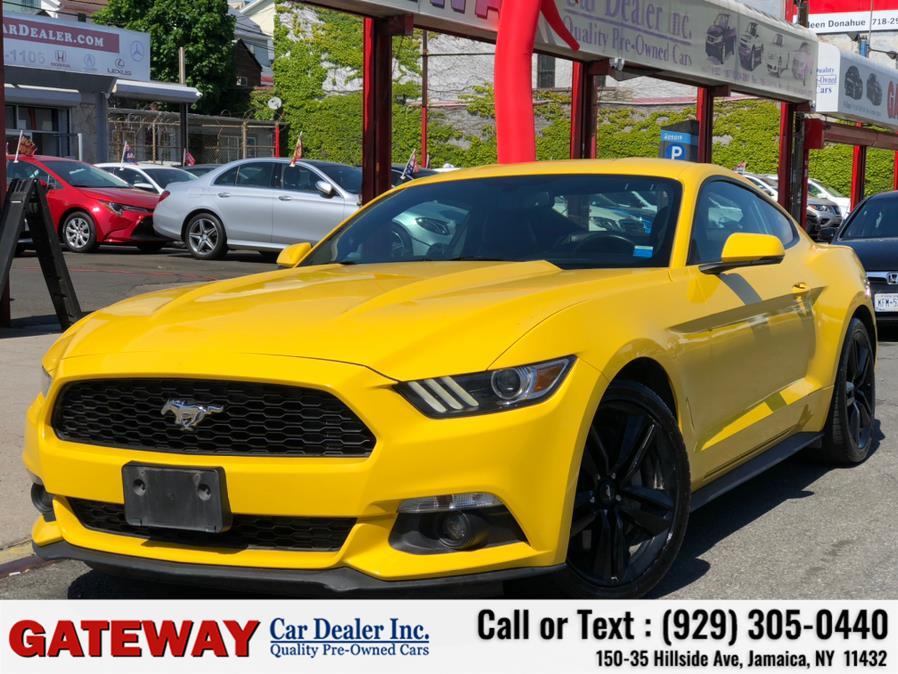 2015 Ford Mustang 2dr Fastback EcoBoost Premium, available for sale in Jamaica, New York | Gateway Car Dealer Inc. Jamaica, New York