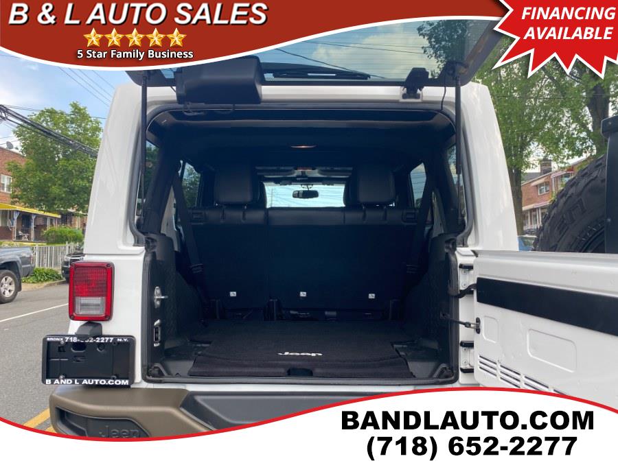 2017 Jeep Wrangler Unlimited 75th Anniversary Edition 4x4, available for sale in Bronx, New York | B & L Auto Sales LLC. Bronx, New York 2017 Jeep Wrangler Unlimited 75th Anniversary Edition 4x4, available for sale in Bronx, New York | B & L Auto Sales LLC. Bronx, New York