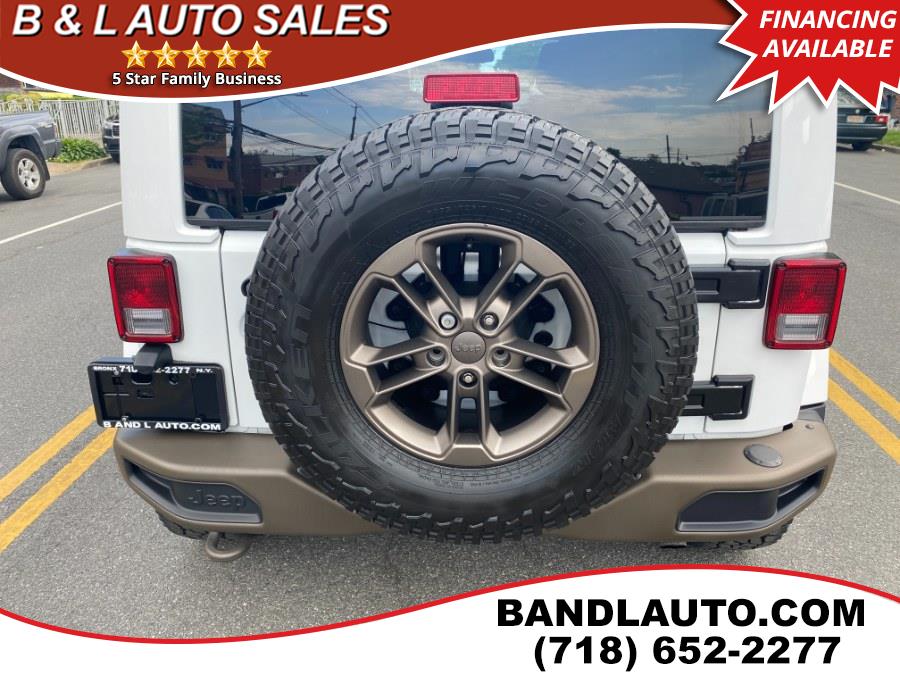2017 Jeep Wrangler Unlimited 75th Anniversary Edition 4x4, available for sale in Bronx, New York | B & L Auto Sales LLC. Bronx, New York 2017 Jeep Wrangler Unlimited 75th Anniversary Edition 4x4, available for sale in Bronx, New York | B & L Auto Sales LLC. Bronx, New York