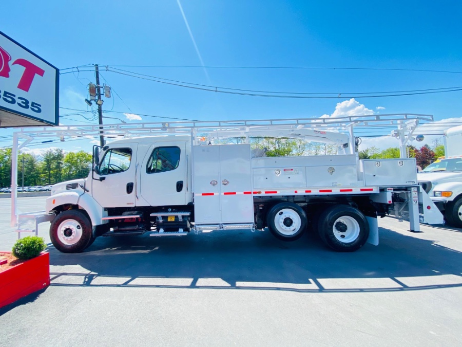 2009 Freightliner M2 CREW CAB SERVICE TRUCK + STELLAR 6000MH CRANE, available for sale in South Amboy, New Jersey | NJ Truck Spot. South Amboy, New Jersey 2009 Freightliner M2 CREW CAB SERVICE TRUCK + STELLAR 6000MH CRANE, available for sale in South Amboy, New Jersey | NJ Truck Spot. South Amboy, New Jersey