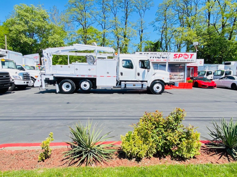 2009 Freightliner M2 CREW CAB SERVICE TRUCK + STELLAR 6000MH CRANE, available for sale in South Amboy, New Jersey | NJ Truck Spot. South Amboy, New Jersey 2009 Freightliner M2 CREW CAB SERVICE TRUCK + STELLAR 6000MH CRANE, available for sale in South Amboy, New Jersey | NJ Truck Spot. South Amboy, New Jersey