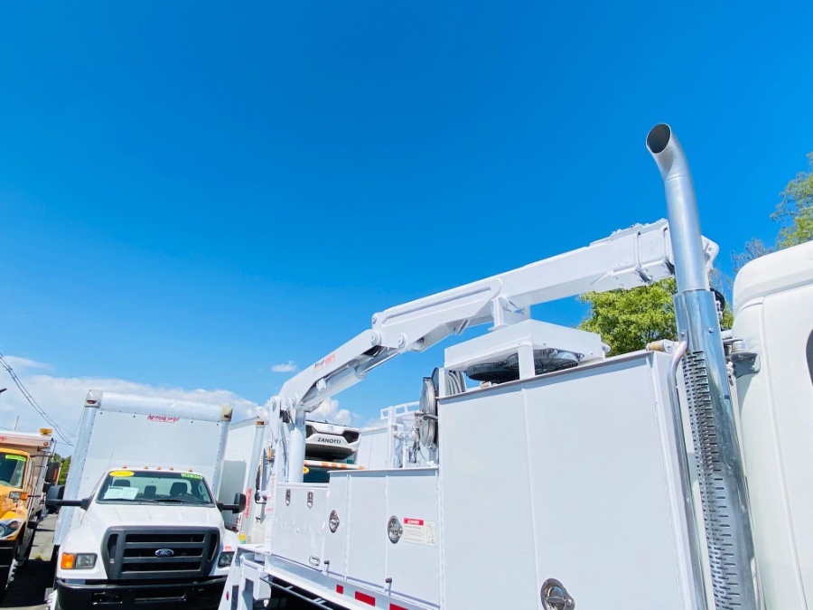 2009 Freightliner M2 CREW CAB SERVICE TRUCK + STELLAR 6000MH CRANE, available for sale in South Amboy, New Jersey | NJ Truck Spot. South Amboy, New Jersey 2009 Freightliner M2 CREW CAB SERVICE TRUCK + STELLAR 6000MH CRANE, available for sale in South Amboy, New Jersey | NJ Truck Spot. South Amboy, New Jersey