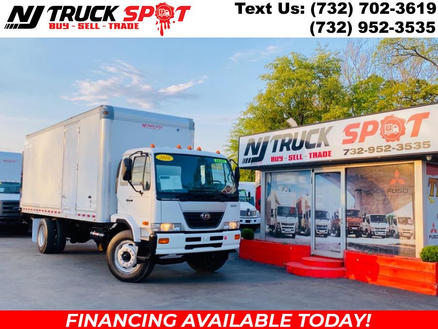 2010 NISSAN UD 3300 22 FEET DRY BOX TRUCK + LIFT GATE, available for sale in South Amboy, New Jersey | NJ Truck Spot. South Amboy, New Jersey