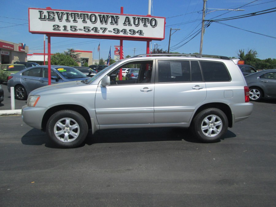 2003 Toyota Highlander 4dr V6 4WD Limited (Natl), available for sale in Levittown, Pennsylvania | Levittown Auto. Levittown, Pennsylvania