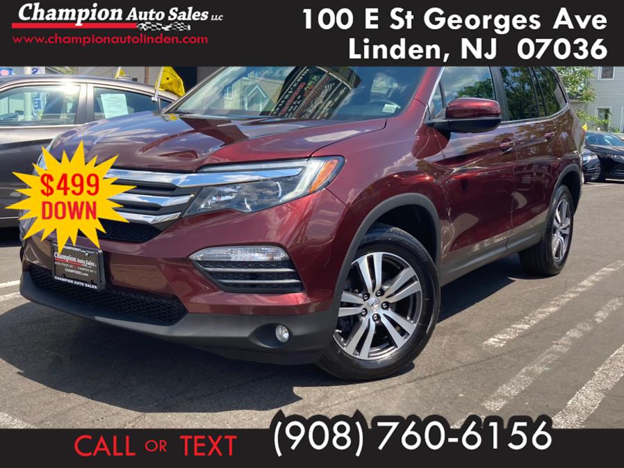 2018 Honda Pilot EX-L w/Navigation AWD, available for sale in Linden, New Jersey | Champion Auto Sales. Linden, New Jersey