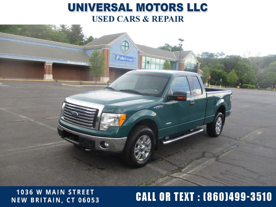2011 Ford F-150 4WD SuperCab 145" XLT, available for sale in New Britain, Connecticut | Universal Motors LLC. New Britain, Connecticut
