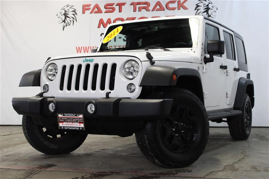 2014 Jeep Wrangler Unlimited SPORT, available for sale in Paterson, New Jersey | Fast Track Motors. Paterson, New Jersey