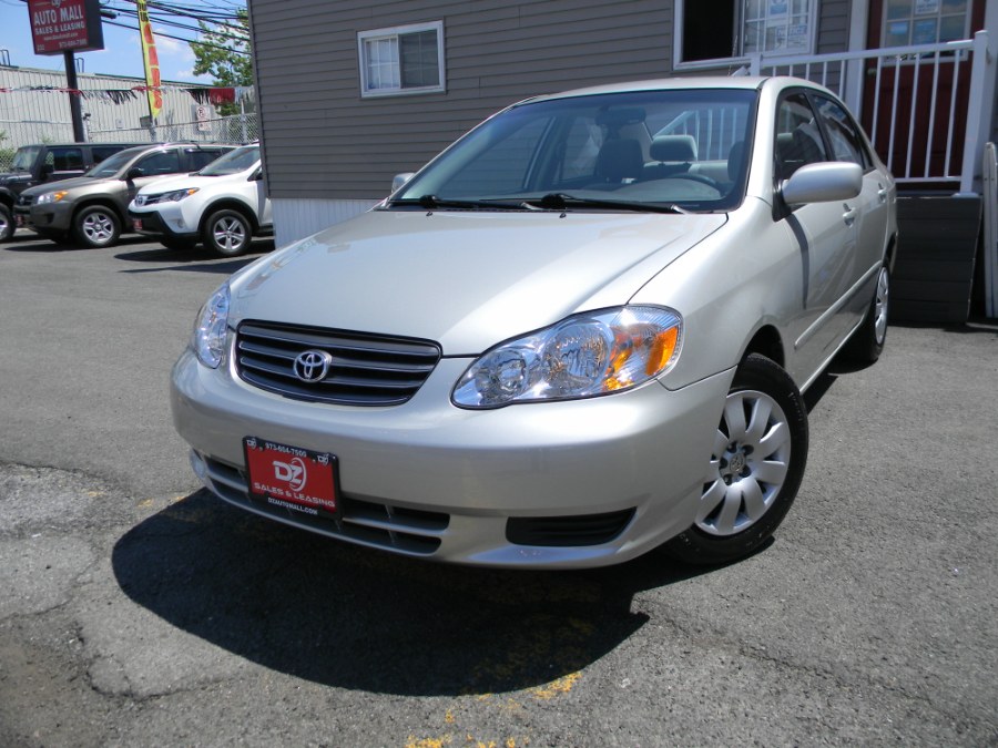 2004 Toyota Corolla 4dr Sdn LE Auto, available for sale in Paterson, New Jersey | DZ Automall. Paterson, New Jersey 2004 Toyota Corolla 4dr Sdn LE Auto, available for sale in Paterson, New Jersey | DZ Automall. Paterson, New Jersey