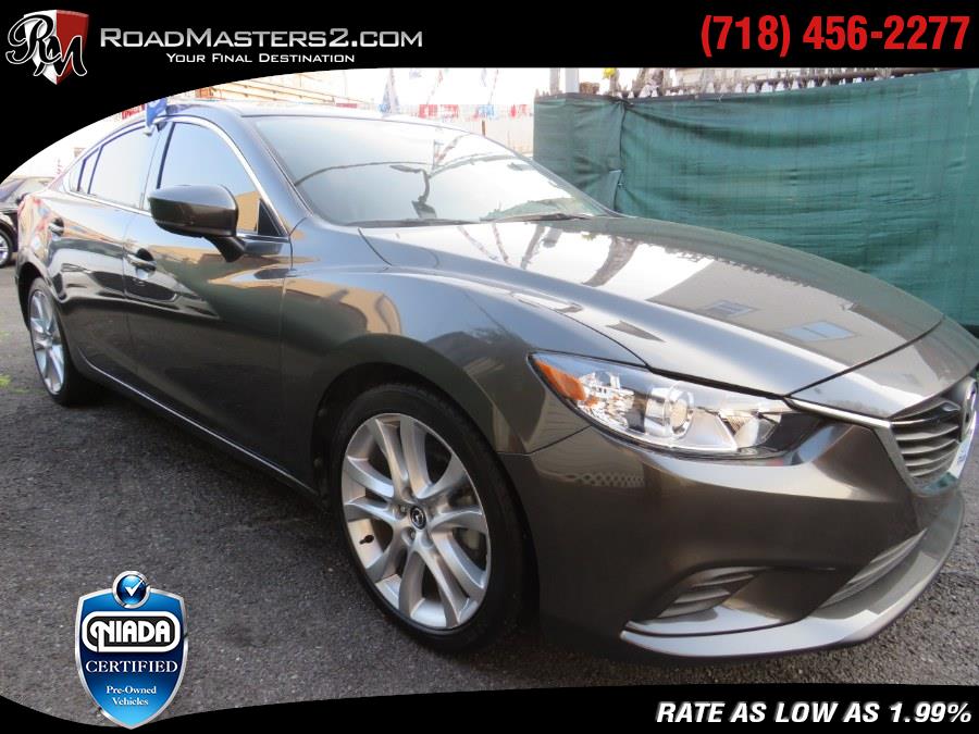 2017 Mazda Mazda6 Touring Auto, available for sale in Middle Village, New York | Road Masters II INC. Middle Village, New York