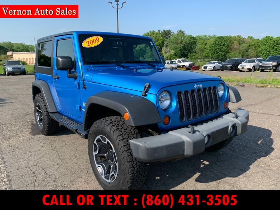 2009 Jeep Wrangler 4WD 2dr X, available for sale in Manchester, Connecticut | Vernon Auto Sale & Service. Manchester, Connecticut 2009 Jeep Wrangler 4WD 2dr X, available for sale in Manchester, Connecticut | Vernon Auto Sale & Service. Manchester, Connecticut