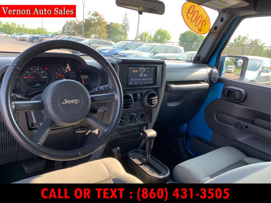 2009 Jeep Wrangler 4WD 2dr X, available for sale in Manchester, Connecticut | Vernon Auto Sale & Service. Manchester, Connecticut 2009 Jeep Wrangler 4WD 2dr X, available for sale in Manchester, Connecticut | Vernon Auto Sale & Service. Manchester, Connecticut